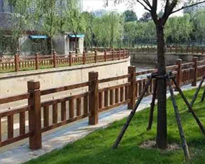 仿木护栏 仿木护栏